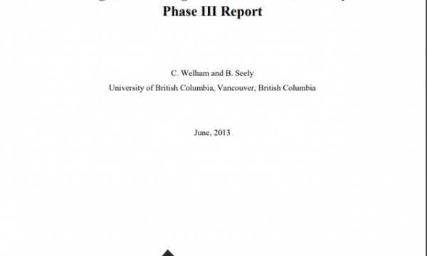 Report cover page