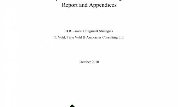 Report cover page