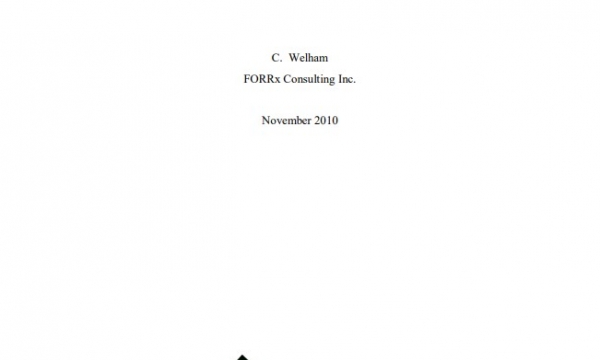 Report cover page