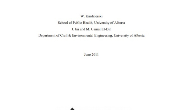 Report cover page