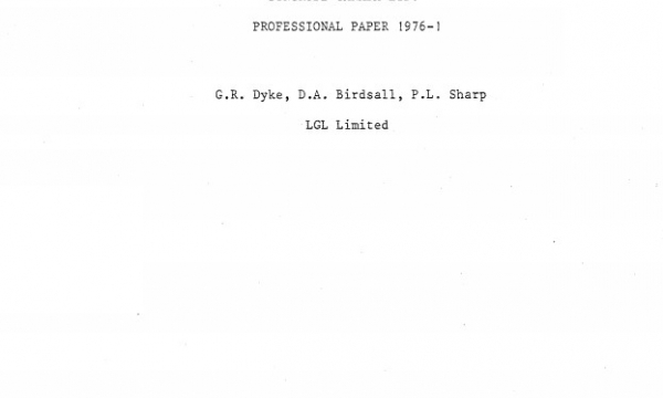 Report cover page