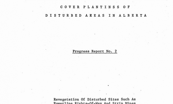 Report cover page