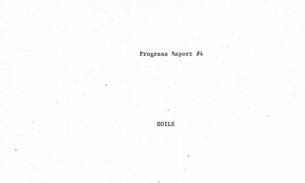 Report cover page