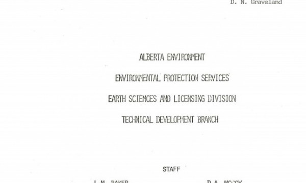 Report cover page