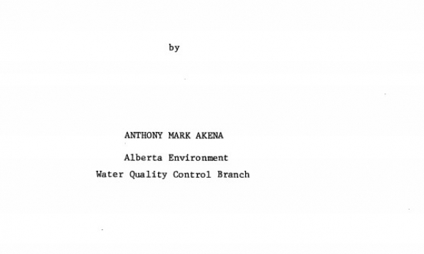 Report cover page