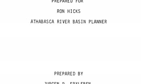 Report cover page