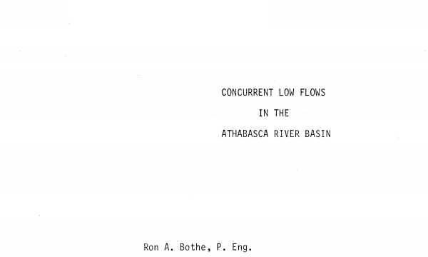 Report cover page