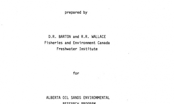 Report cover page