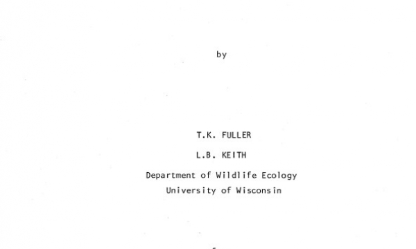 Report cover page