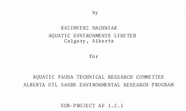 Report cover page