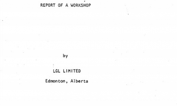 Report cover page
