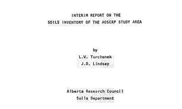 Report cover page