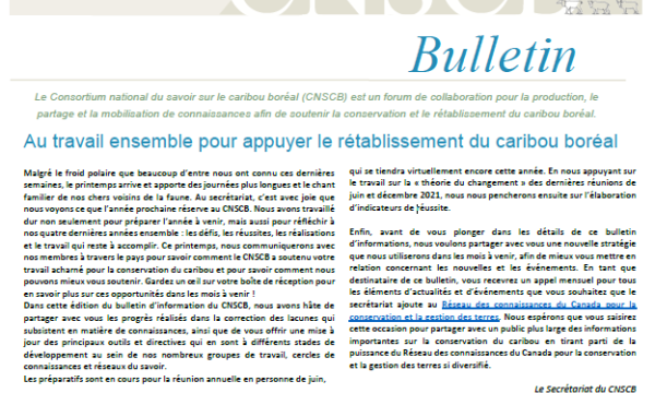 Cover- Newsletter 14 en francais, NBCKC