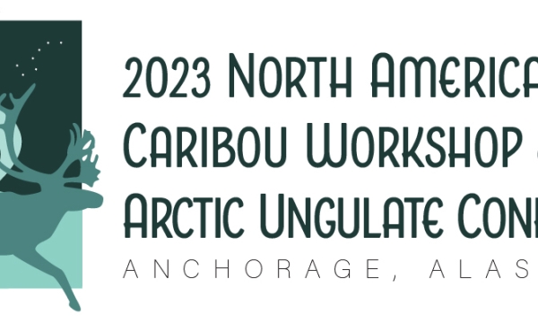 2023 North American Caribou Workshop &amp; Arctic Ungulate Conference logo