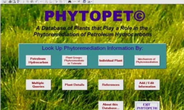 PhytoPet main menu