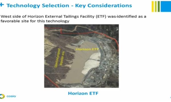 CNRL Horizon tailings facility
