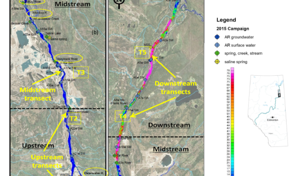 Map of sampling area