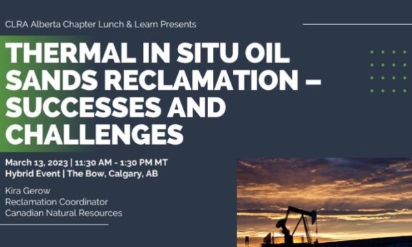CNRL In-situ Reclamation Seminar