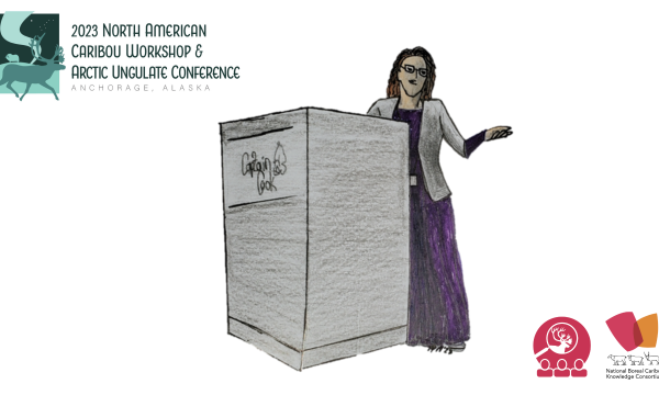 Melanie speaking at NACW 2023