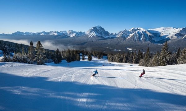 Lake Louise ski hill