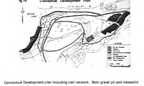 Seton Lake reclamation plan