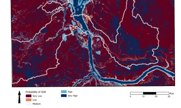 Map of GDE probability