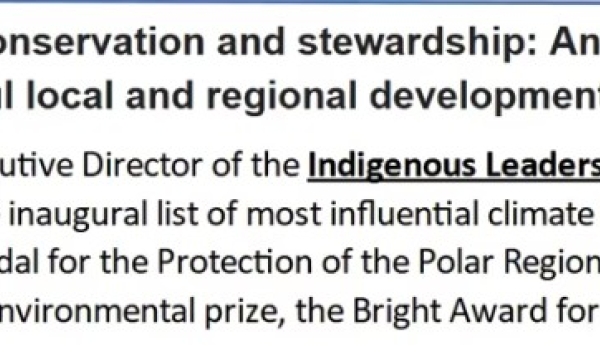 Indigenous-led conservation webinar