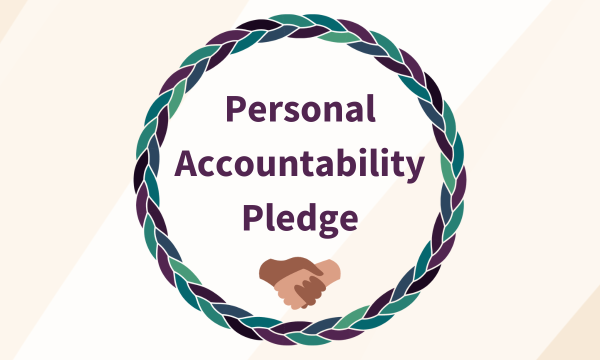Accountability pledge icon