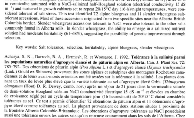 Journal article first page