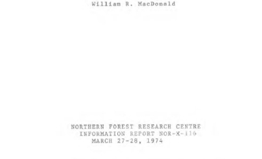 Report cover page
