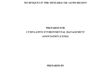 Report cover page