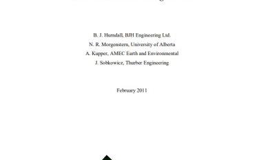 Report cover page