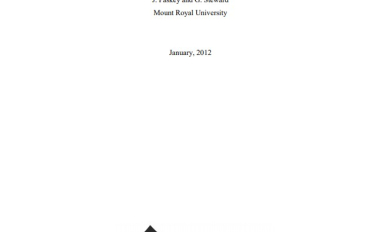Report cover page