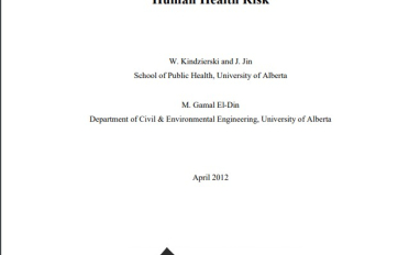 Report cover page