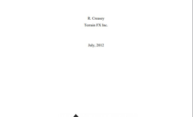 Report cover page