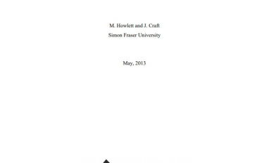 Report cover page