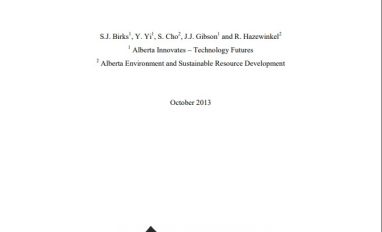 Report cover page