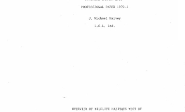 Report cover page