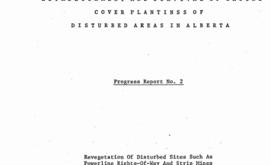 Report cover page