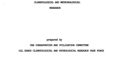 Report cover page