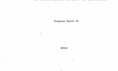 Report cover page