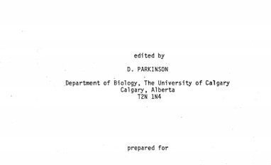 Report cover page