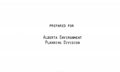 Report cover page