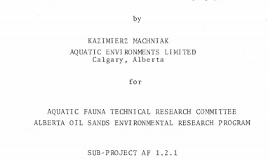 Report cover page