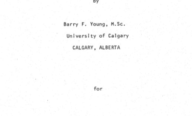 Report cover page