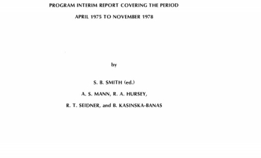 Report cover page
