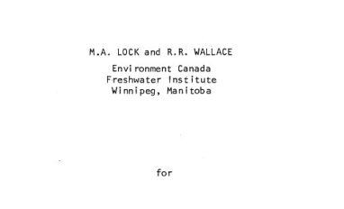 Report cover page