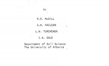 Report cover page