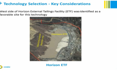 CNRL Horizon tailings facility