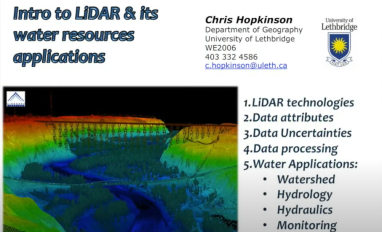 Hopkins LiDAR applications